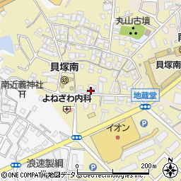 大阪府貝塚市地藏堂243周辺の地図