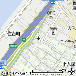 砂金瓦斯工業株式会社　泉佐野営業所周辺の地図