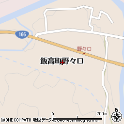 〒515-1503 三重県松阪市飯高町野々口の地図