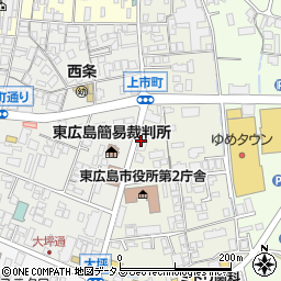 あいわ保育園　西条周辺の地図