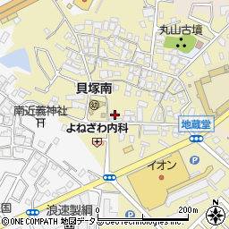 大阪府貝塚市地藏堂239周辺の地図