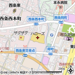 もみじ銀行東広島モール ＡＴＭ周辺の地図