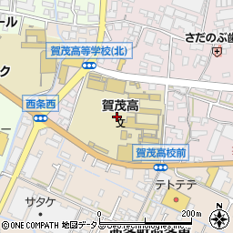 広島県東広島市西条西本町16周辺の地図