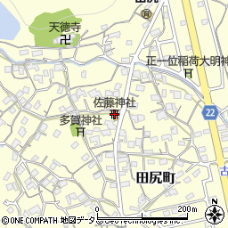 佐藤神社周辺の地図