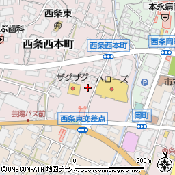 鍵開けの生活救急車　東広島市エリア専用ダイヤル周辺の地図