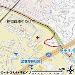 大阪府泉佐野市鶴原1951-9周辺の地図