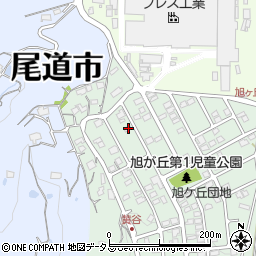 広島県尾道市久保町2191周辺の地図