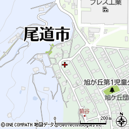 広島県尾道市久保町2210周辺の地図