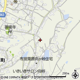広島県尾道市栗原町6621周辺の地図