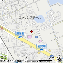 大阪府貝塚市麻生中119周辺の地図