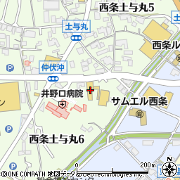 広島三菱東広島店周辺の地図