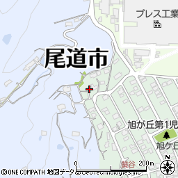 広島県尾道市久保町1007周辺の地図