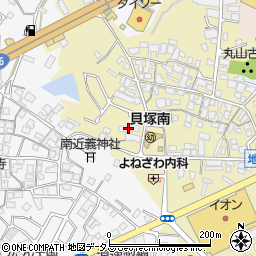 大阪府貝塚市地藏堂127周辺の地図