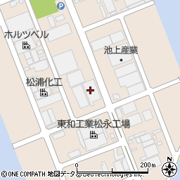 日工株式会社　松永工場周辺の地図