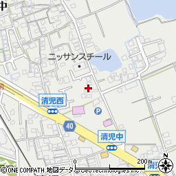 大阪府貝塚市麻生中109周辺の地図