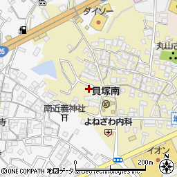 大阪府貝塚市地藏堂144周辺の地図