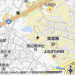 大阪府貝塚市地藏堂139-10周辺の地図