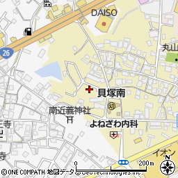 大阪府貝塚市地藏堂144-11周辺の地図