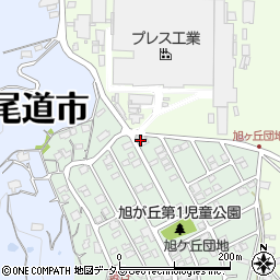 広島県尾道市久保町2044周辺の地図