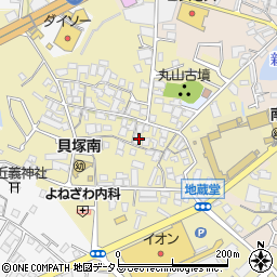 大阪府貝塚市地藏堂259周辺の地図