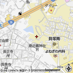 大阪府貝塚市地藏堂713周辺の地図