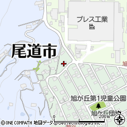 広島県尾道市久保町1025周辺の地図