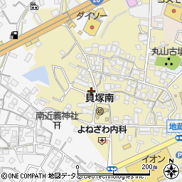 大阪府貝塚市地藏堂146周辺の地図