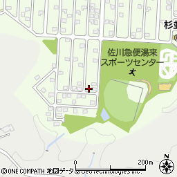 広島県広島市佐伯区杉並台41-11周辺の地図