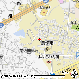 大阪府貝塚市地藏堂144-5周辺の地図