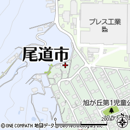 広島県尾道市久保町44周辺の地図