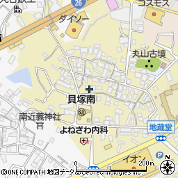 大阪府貝塚市地藏堂234周辺の地図