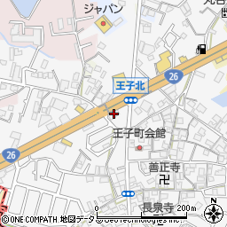 小川電気材料貝塚営業所周辺の地図