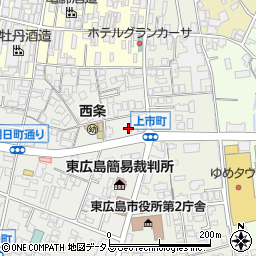 井上建設株式会社　東広島営業所周辺の地図