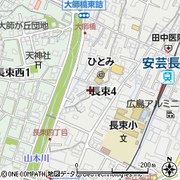 松明荘周辺の地図