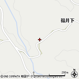 山口県萩市福井下1168周辺の地図