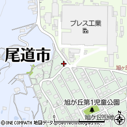 広島県尾道市久保町1026周辺の地図