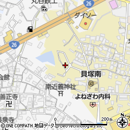 大阪府貝塚市地藏堂139-41周辺の地図