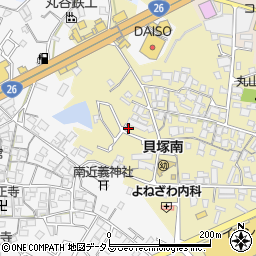 大阪府貝塚市地藏堂144-2周辺の地図