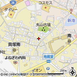 大阪府貝塚市地藏堂279周辺の地図