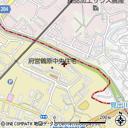 大阪府泉佐野市鶴原2050-1周辺の地図