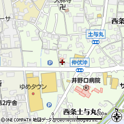 健伸薬局土与丸店周辺の地図