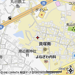 大阪府貝塚市地藏堂147周辺の地図