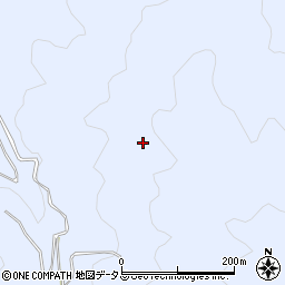 羅漢岩周辺の地図