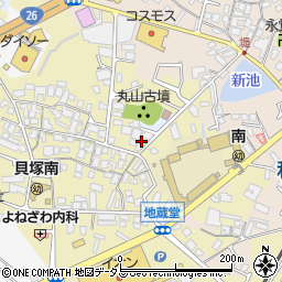 大阪府貝塚市地藏堂282周辺の地図