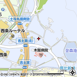 広島県東広島市西条町土与丸1508周辺の地図
