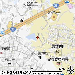 大阪府貝塚市地藏堂139-21周辺の地図