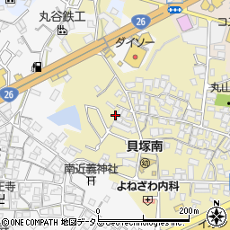 大阪府貝塚市地藏堂211周辺の地図