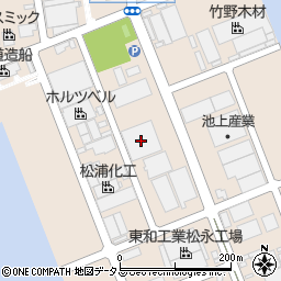 ムロオ福山営業所ドライ倉庫周辺の地図