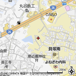 大阪府貝塚市地藏堂139-33周辺の地図