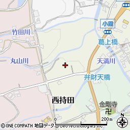 奈良県御所市西持田97周辺の地図